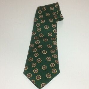 Burberry London Vintage Green Geometric Ti…